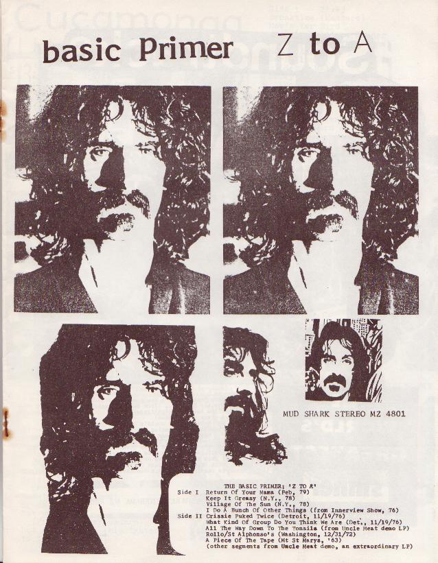 Twenty Years Of Frank Zappa